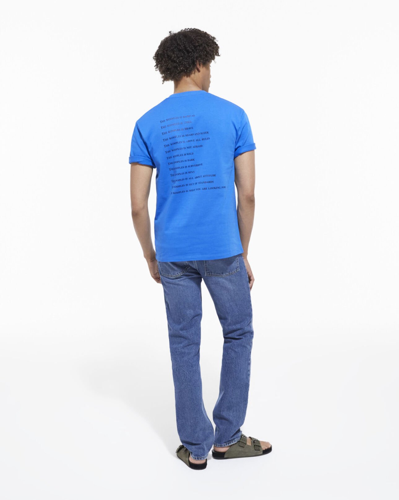 The Kooples HOMME INK BLUE t-shirt what is bleu