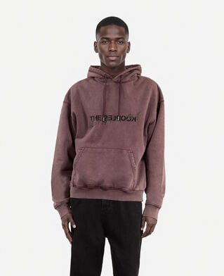 The Kooples HOMME FIGUE sweatshirt à capuche what is bordeaux