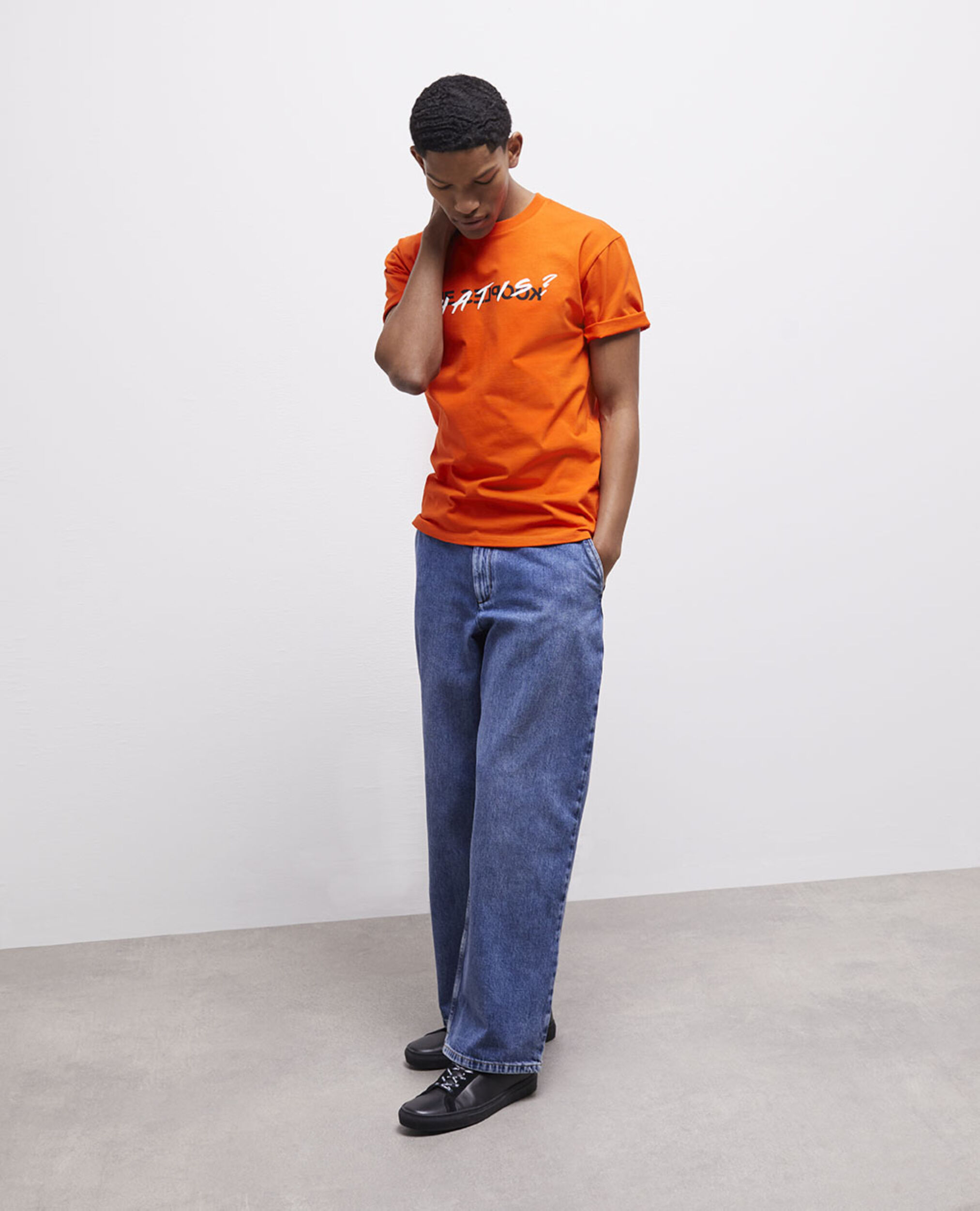 T-shirt Homme What is orange, PUMPKIN, hi-res image number null