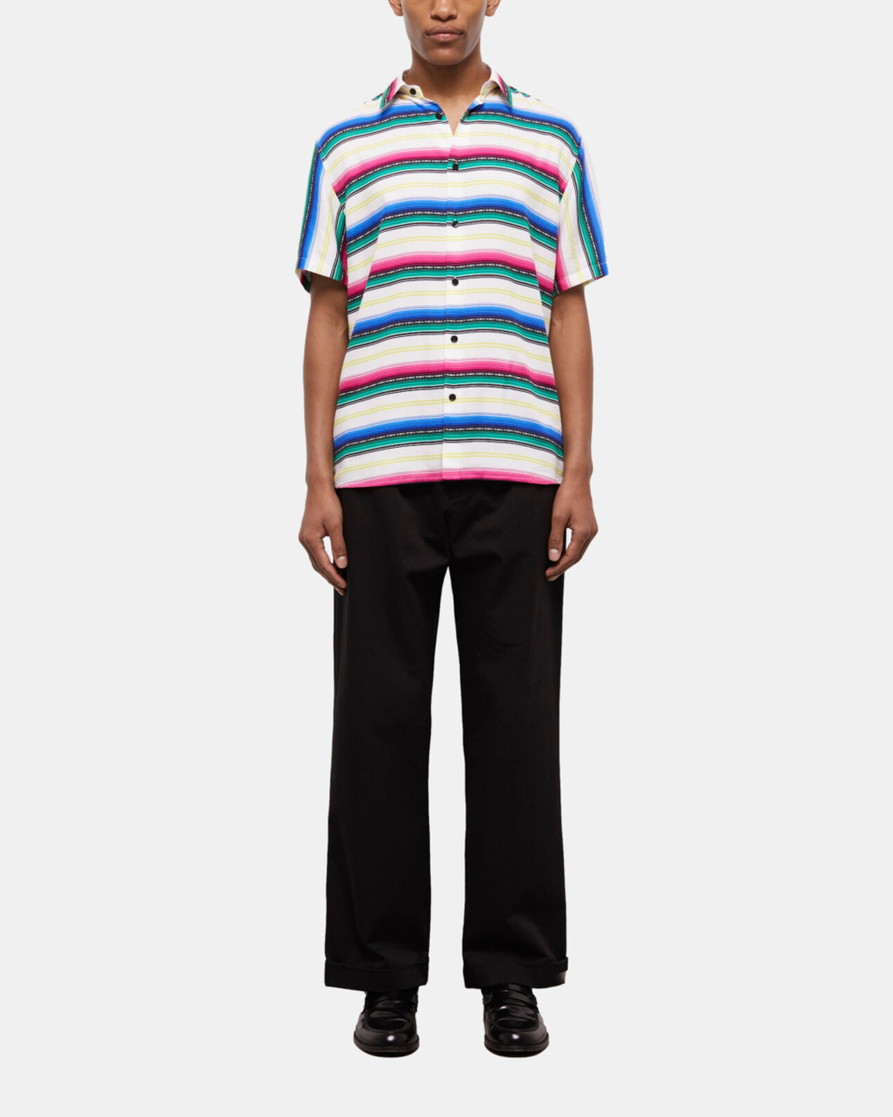 The Kooples HOMBRE MULTICOLOR camisa informal estampada