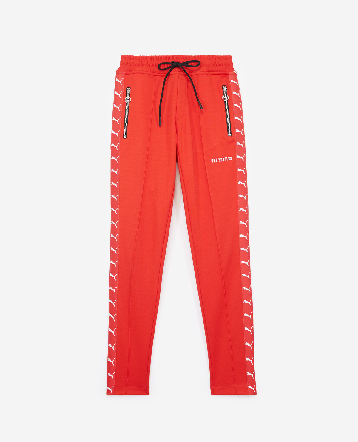 Puma red joggers clearance