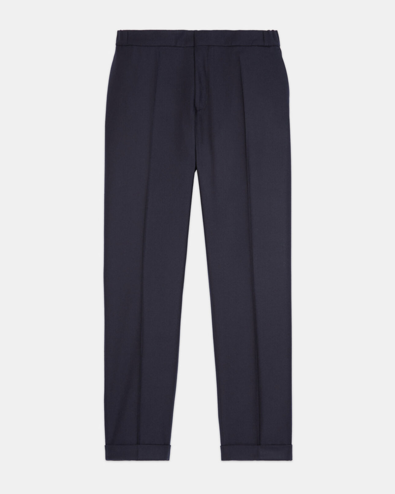 The Kooples MEN NAVY navy blue wool suit pants