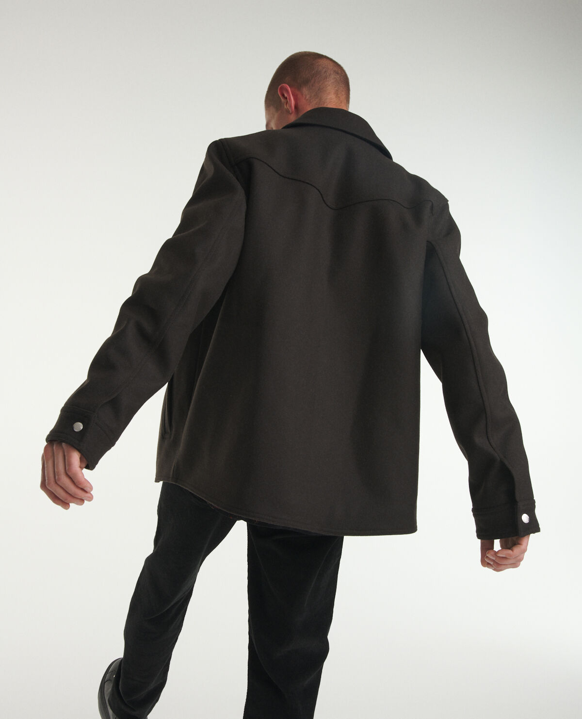 Wool western jacket hotsell