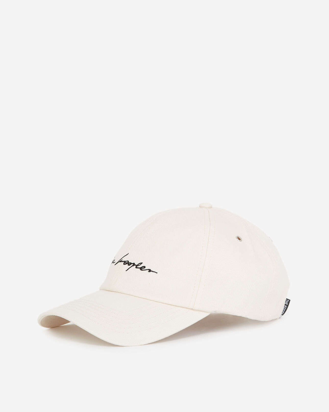 The Kooples HOMBRE ECRU gorra algodón blanco crudo logotipo bordado