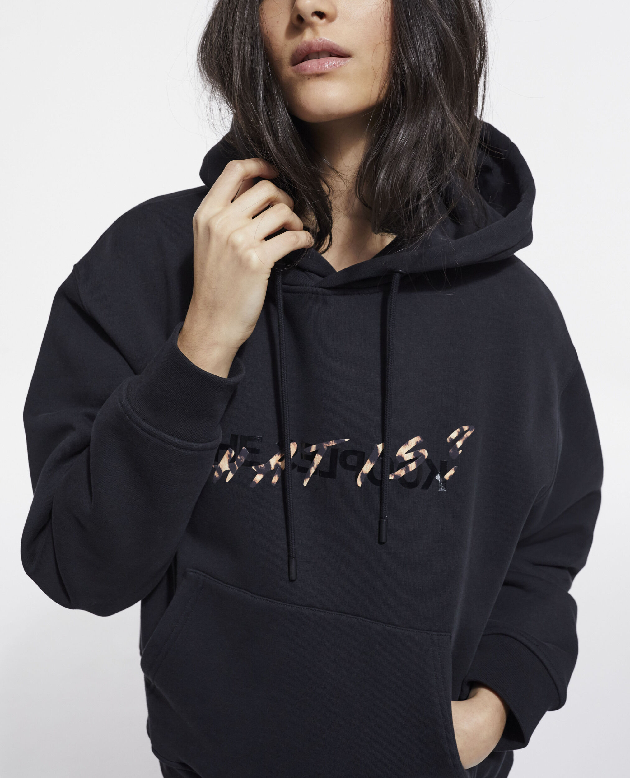 Black What is sweatshirt, BLACK, hi-res image number null