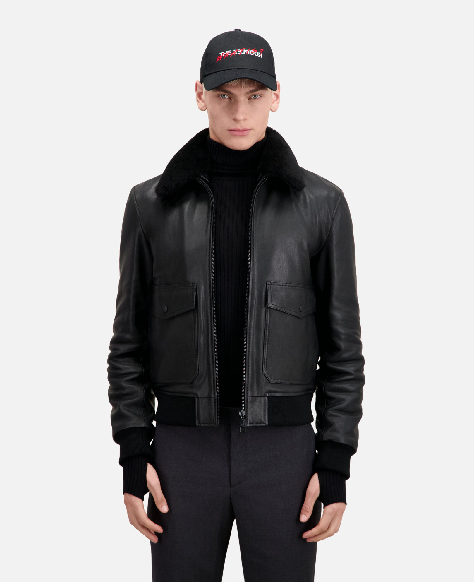 The Kooples HOMME BLACK casquette what is noire