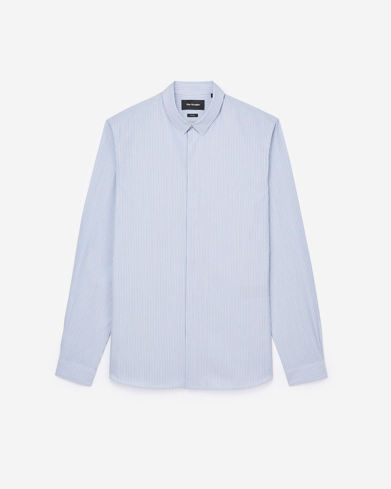 The Kooples HOMBRE SKY long-sleeve shirt with a classic collar