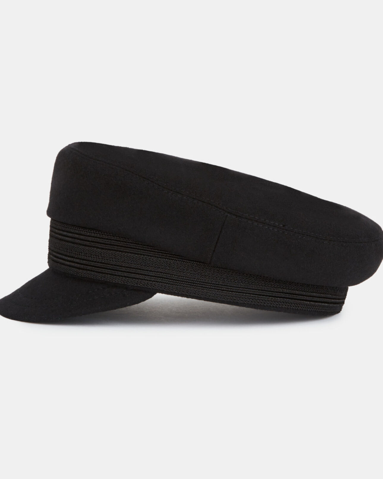The Kooples MIXED BLACK black wool cap