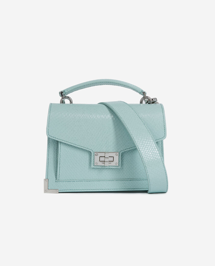 The Kooples FEMME MINT_01 sac emily small en cuir vert