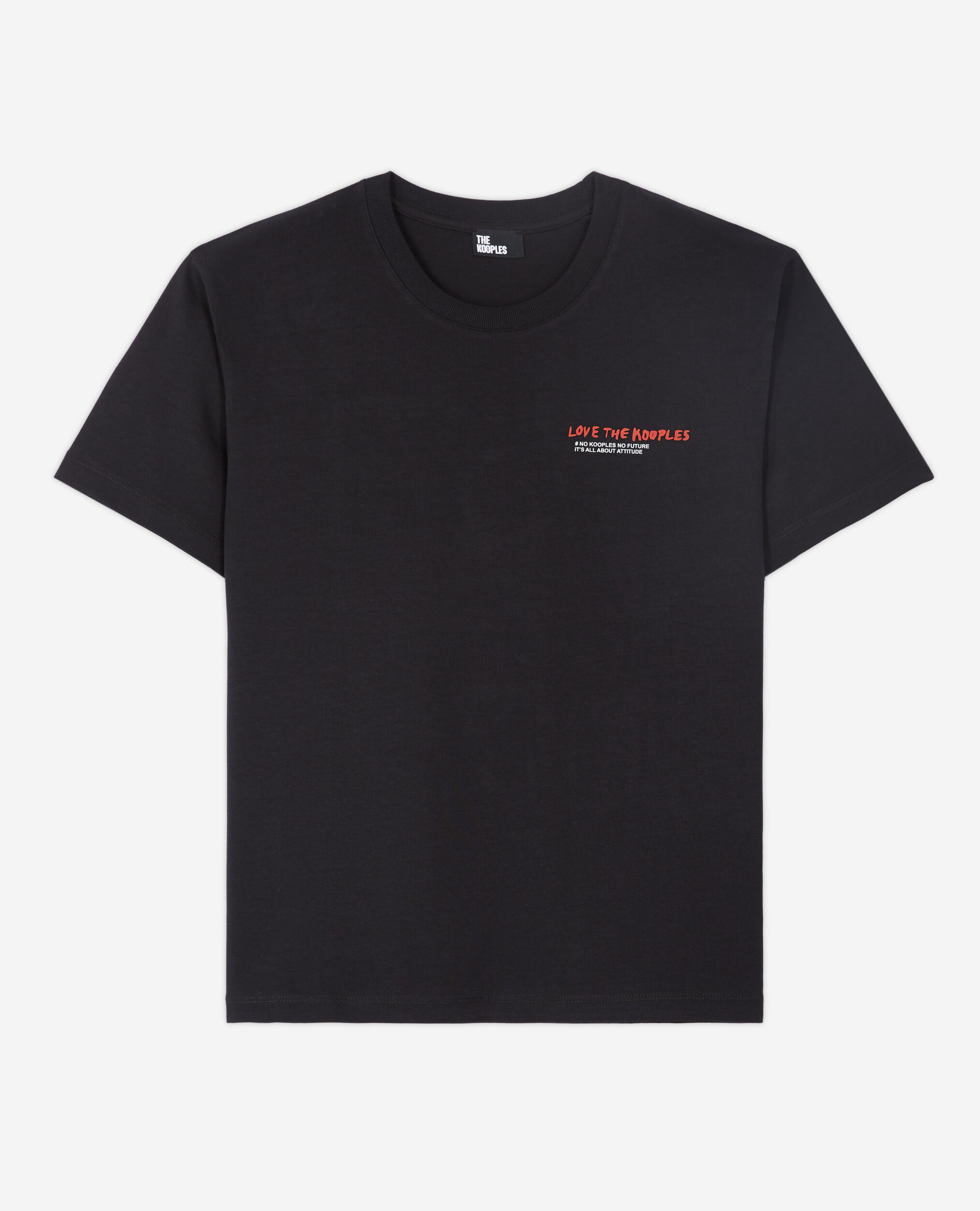 Camiseta I Love Kooples negra, BLACK, hi-res image number null