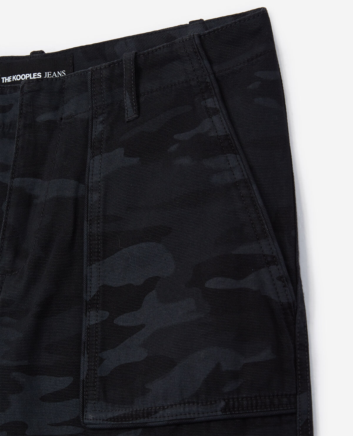Kooples camouflage skirt store