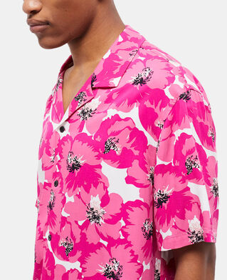 The Kooples H PINK printed shirt