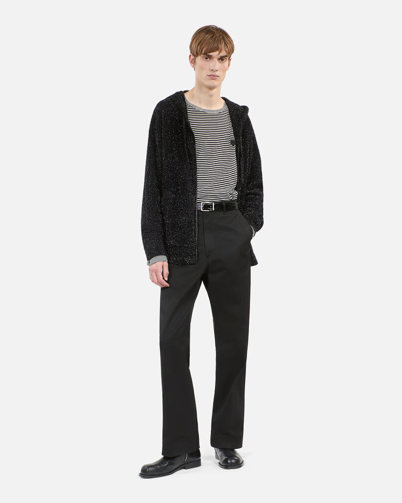 The Kooples HOMME BLACK cardigan pailleté noir