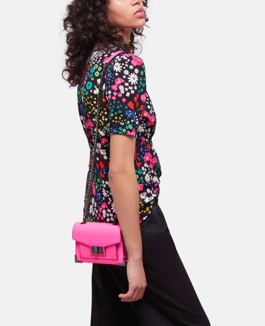 The Kooples WOMEN MULTICOLOR printed top with buttoning