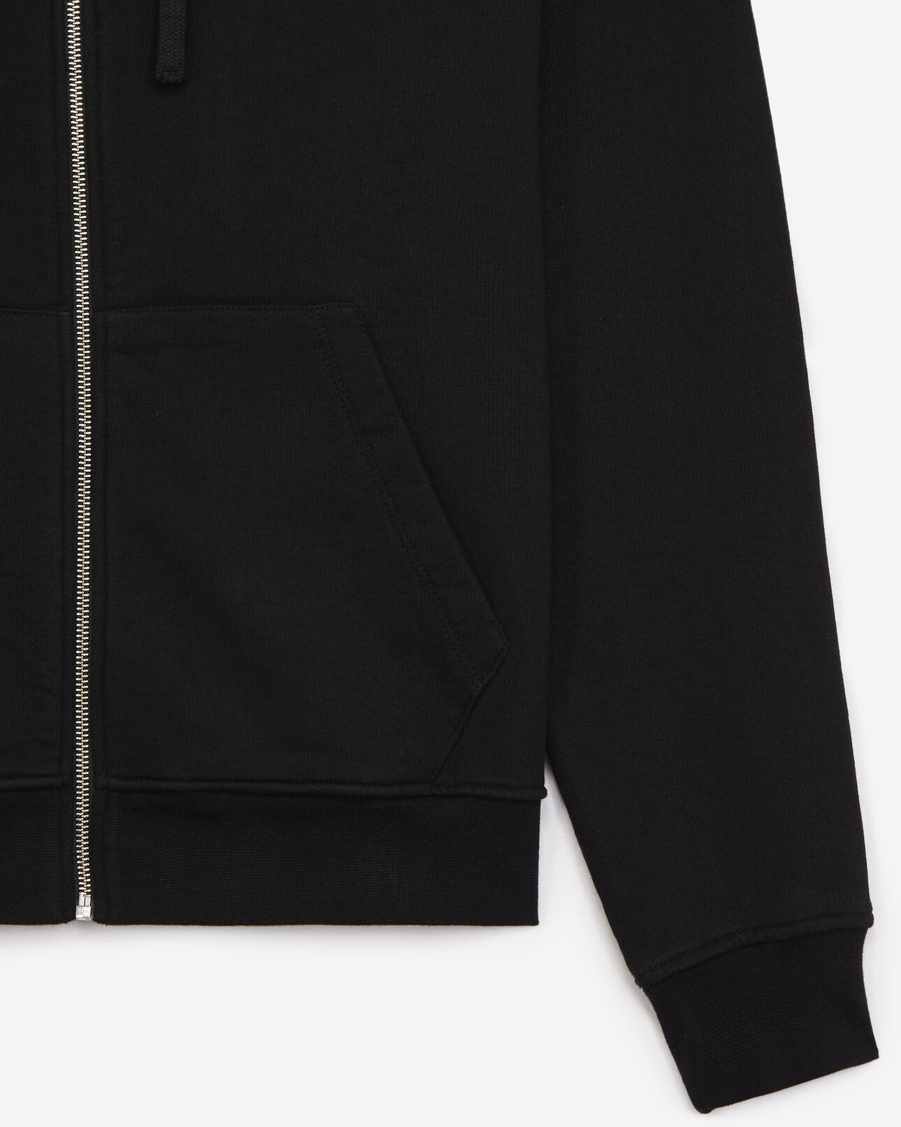 The Kooples HOMBRE BLACK sudadera negra capucha logotipo pecho