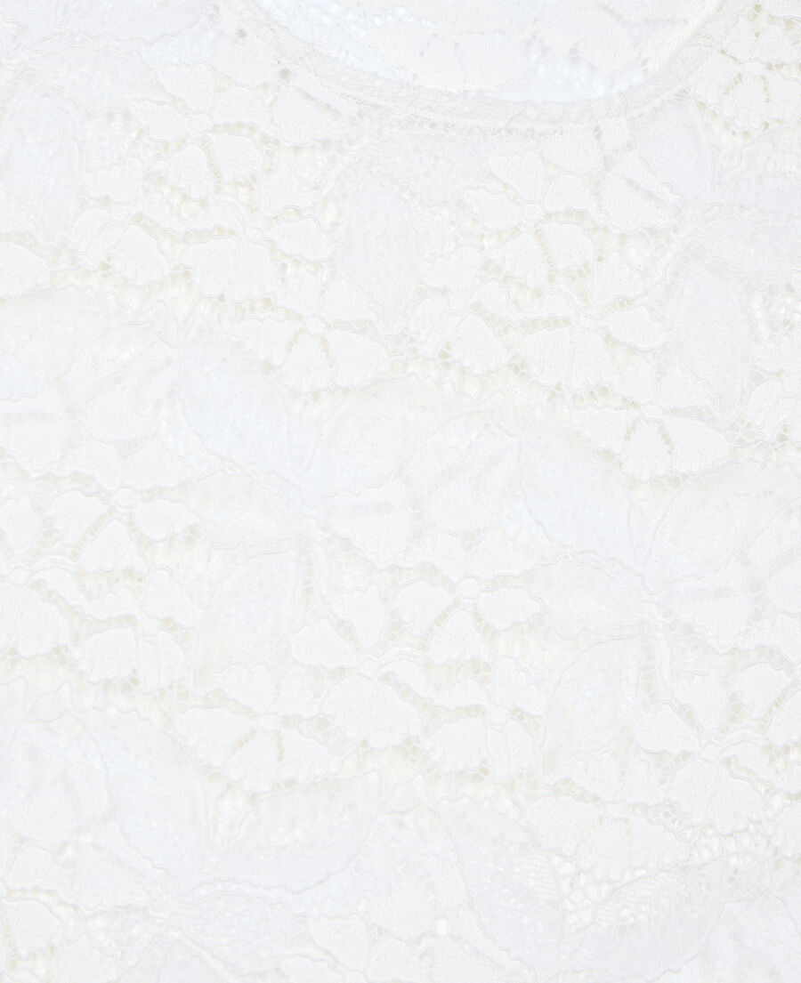 The Kooples WOMEN ECRU ecru lace top