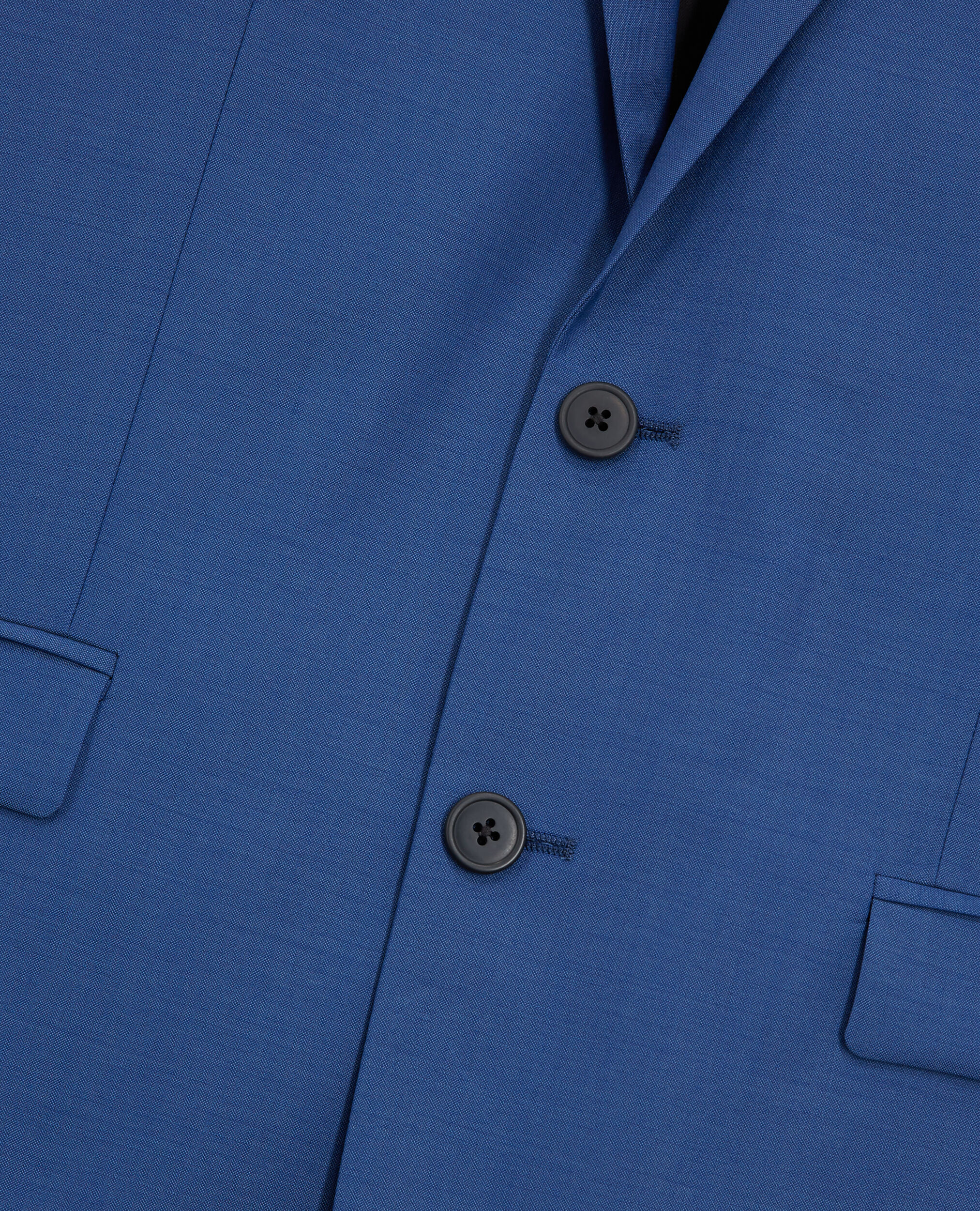 Blue suit jacket, BLUE, hi-res image number null