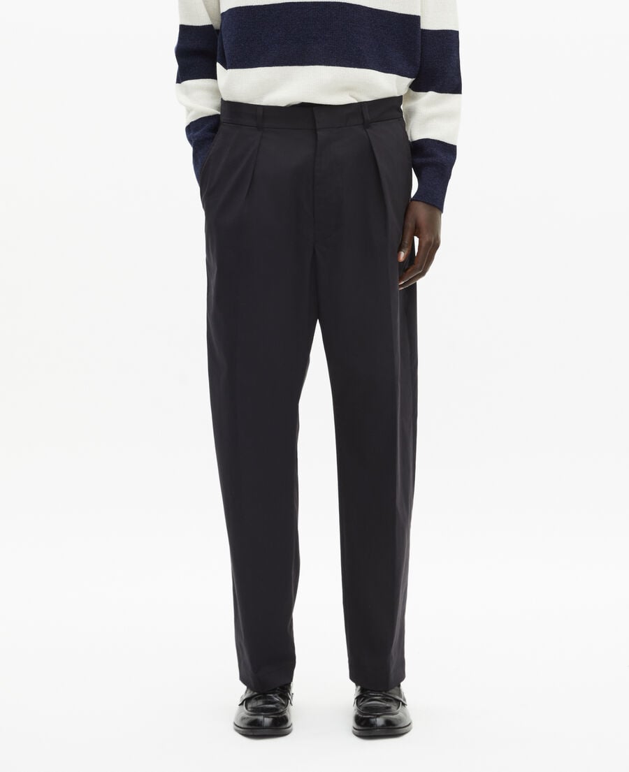 The Kooples MEN BLACK black pegged pants