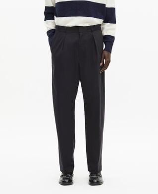 The Kooples MEN BLACK black pegged pants
