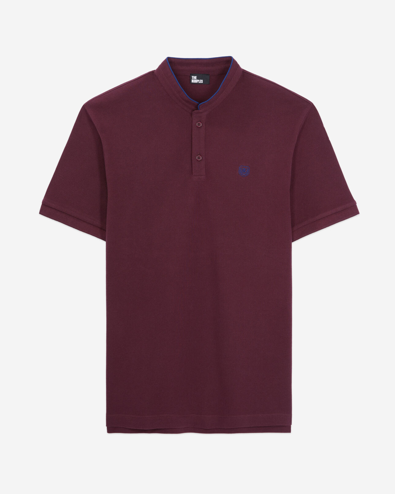 The Kooples HOMME BORDEAUX polo bordeaux en coton