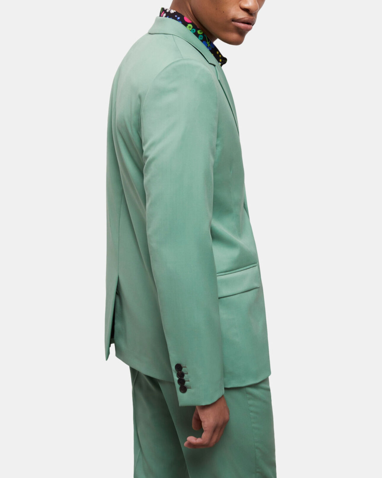 The Kooples MEN GREEN green wool suit jacket