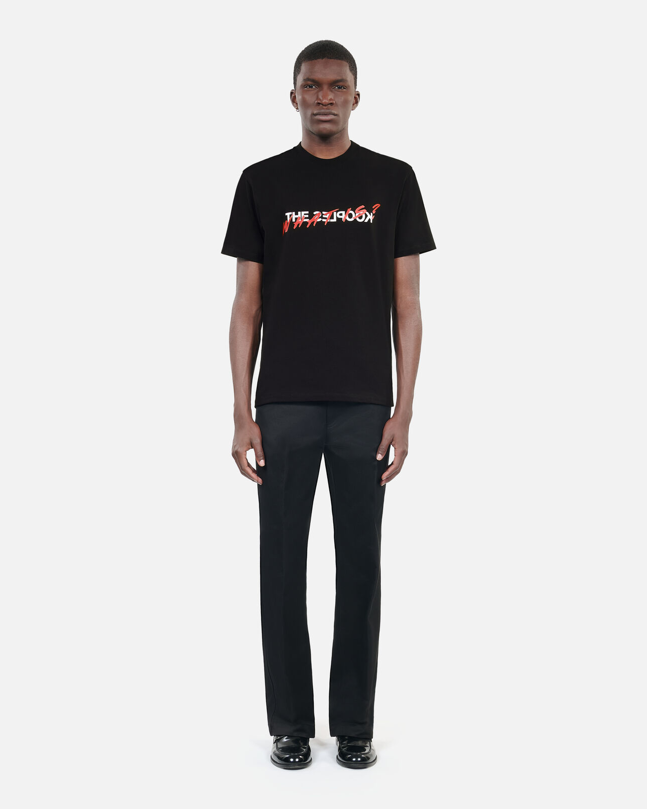 The Kooples MEN BLACK what is noir t-shirt