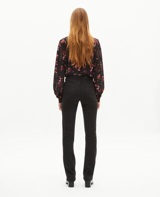 The Kooples WOMEN BLACK black long slim jeans