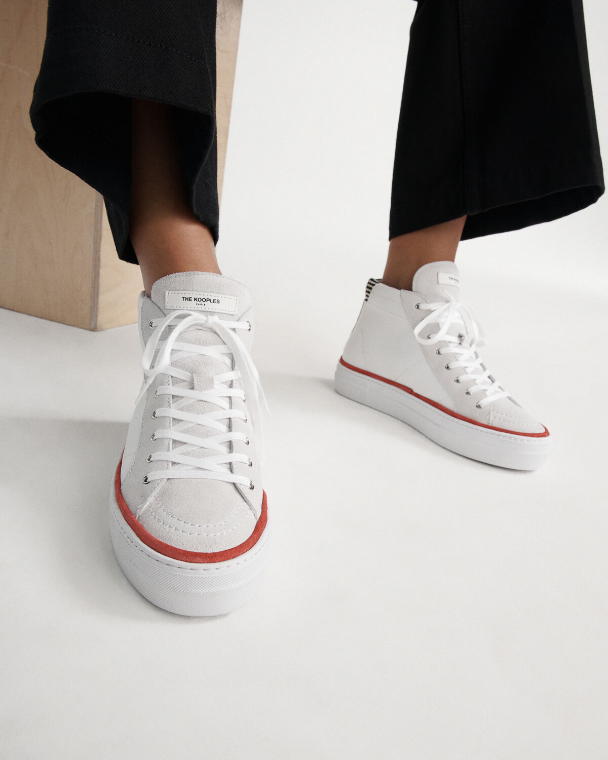 Basket chaussette 2025 the kooples