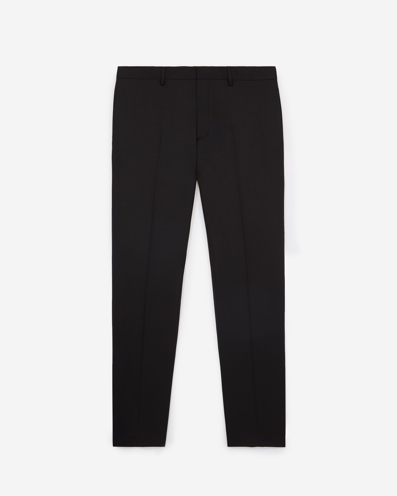 The Kooples MEN BLACK slim-fit black suit trousers in stretch wool
