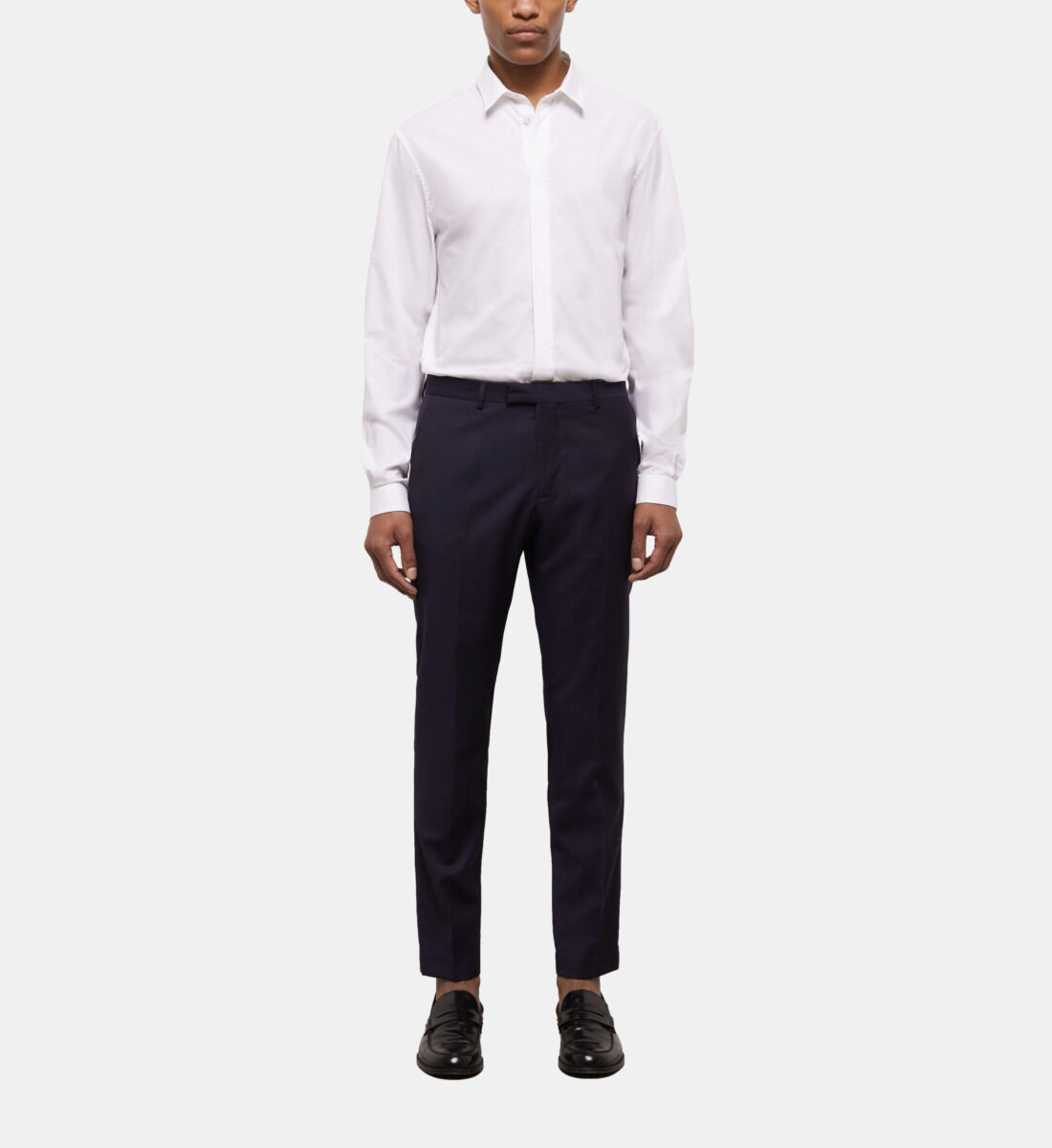 Dark blue dress hotsell pants