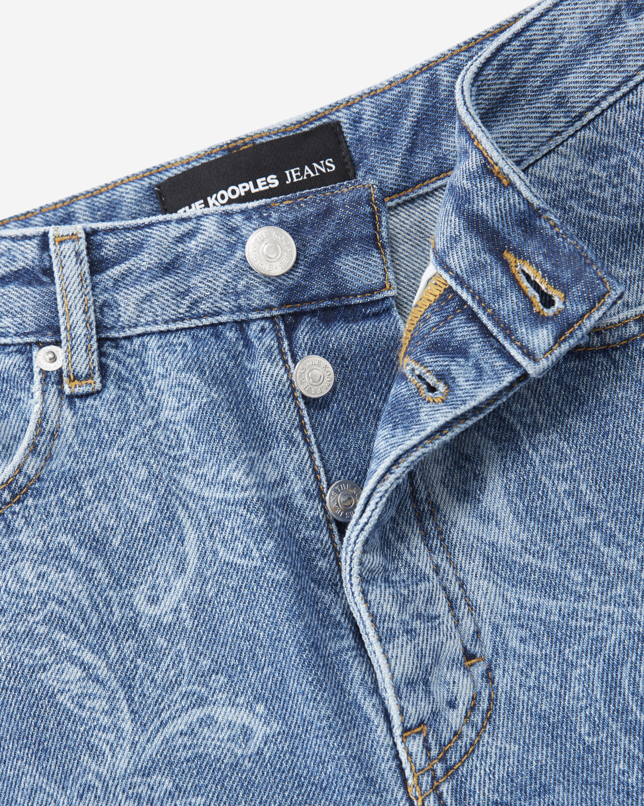 The Kooples MUJER BLUE DENIM short corto vaquero