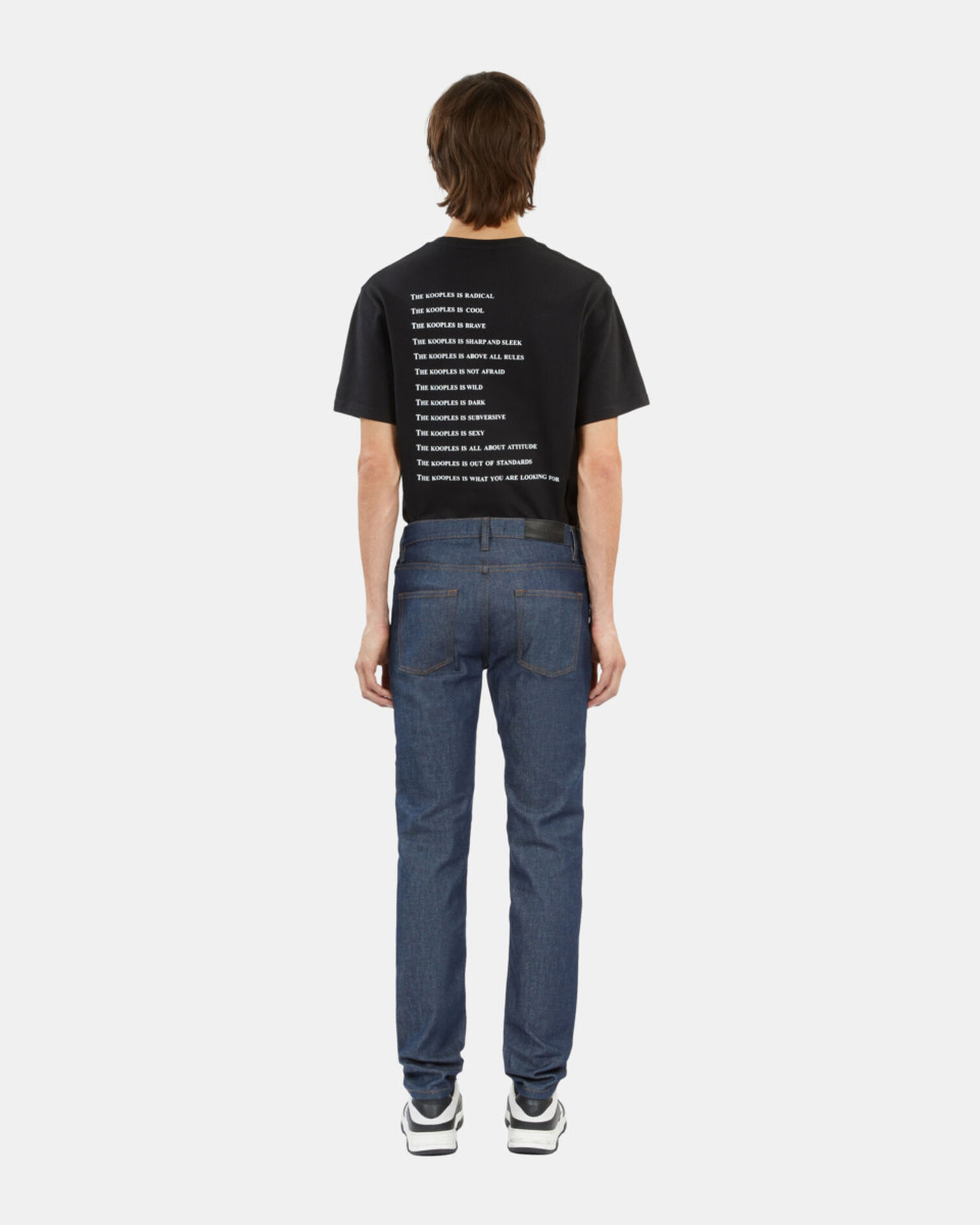 Jean slim bleu foncé, BLUE BRUT, hi-res image number null