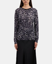 , BLACK WHITE LEOPARD, hi-res image number null