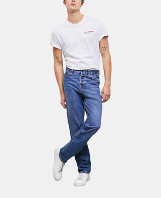 The Kooples HOMME BLUE DENIM jean droit bleu