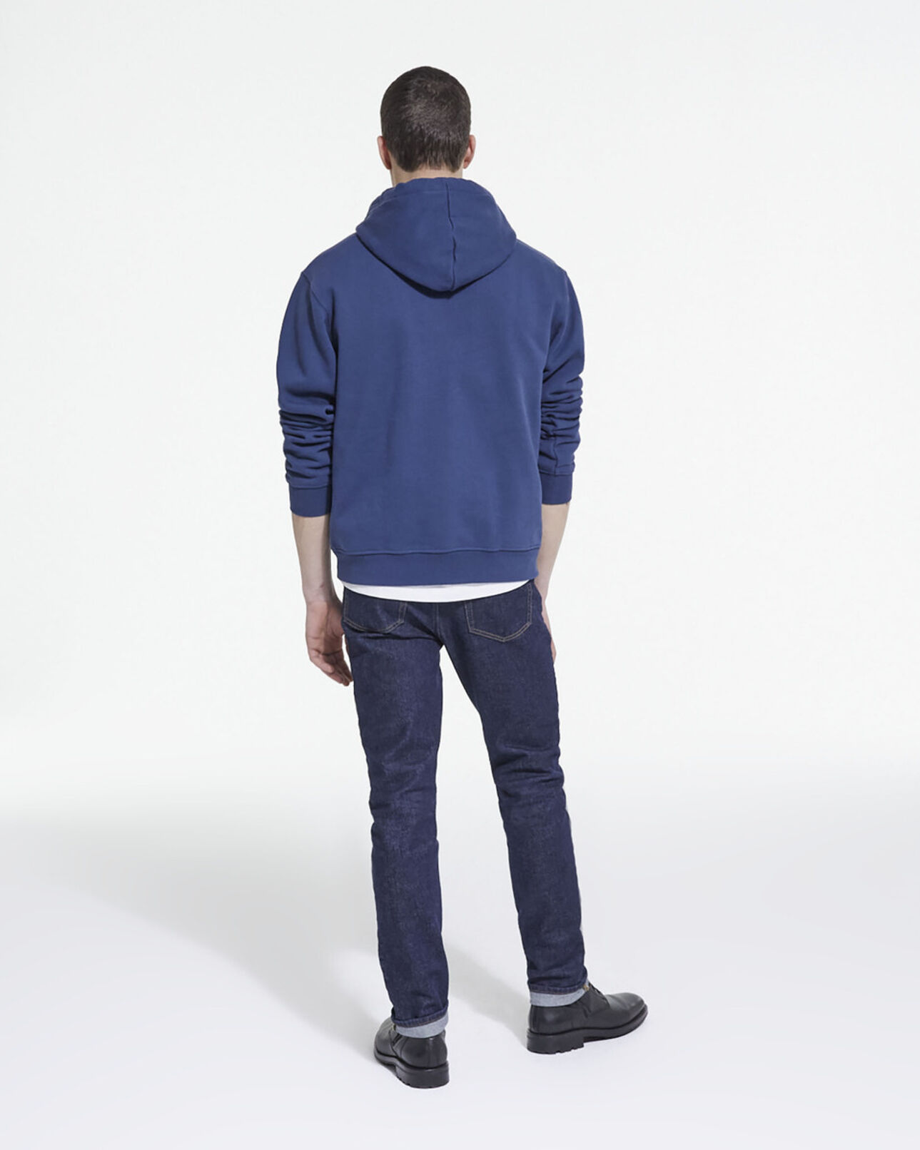 The Kooples HOMME NAVY sweat bleu marine