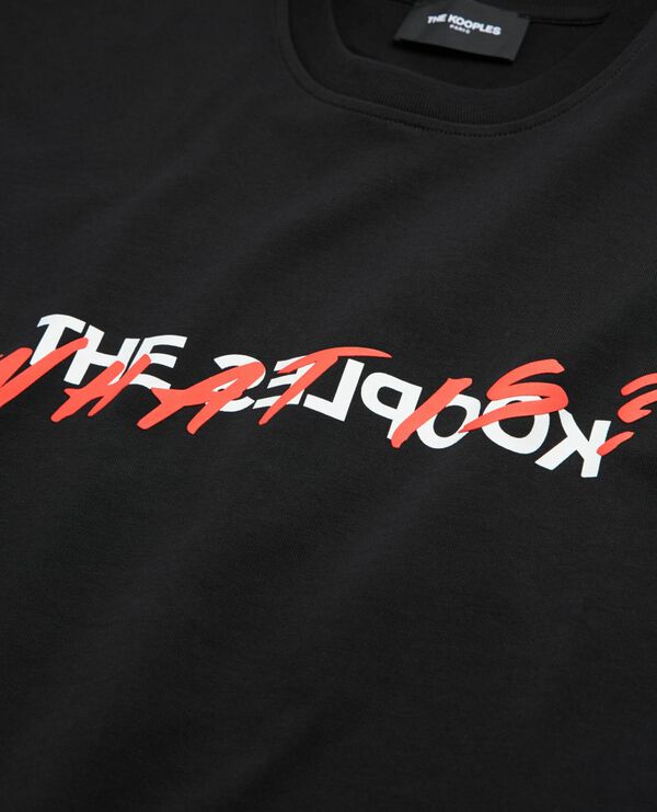 The Kooples FEMME BLACK t-shirt what is noir