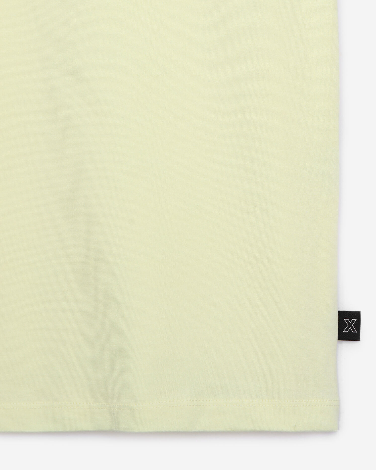 Pale yellow T-shirt with triple logo, YELLOW, hi-res image number null