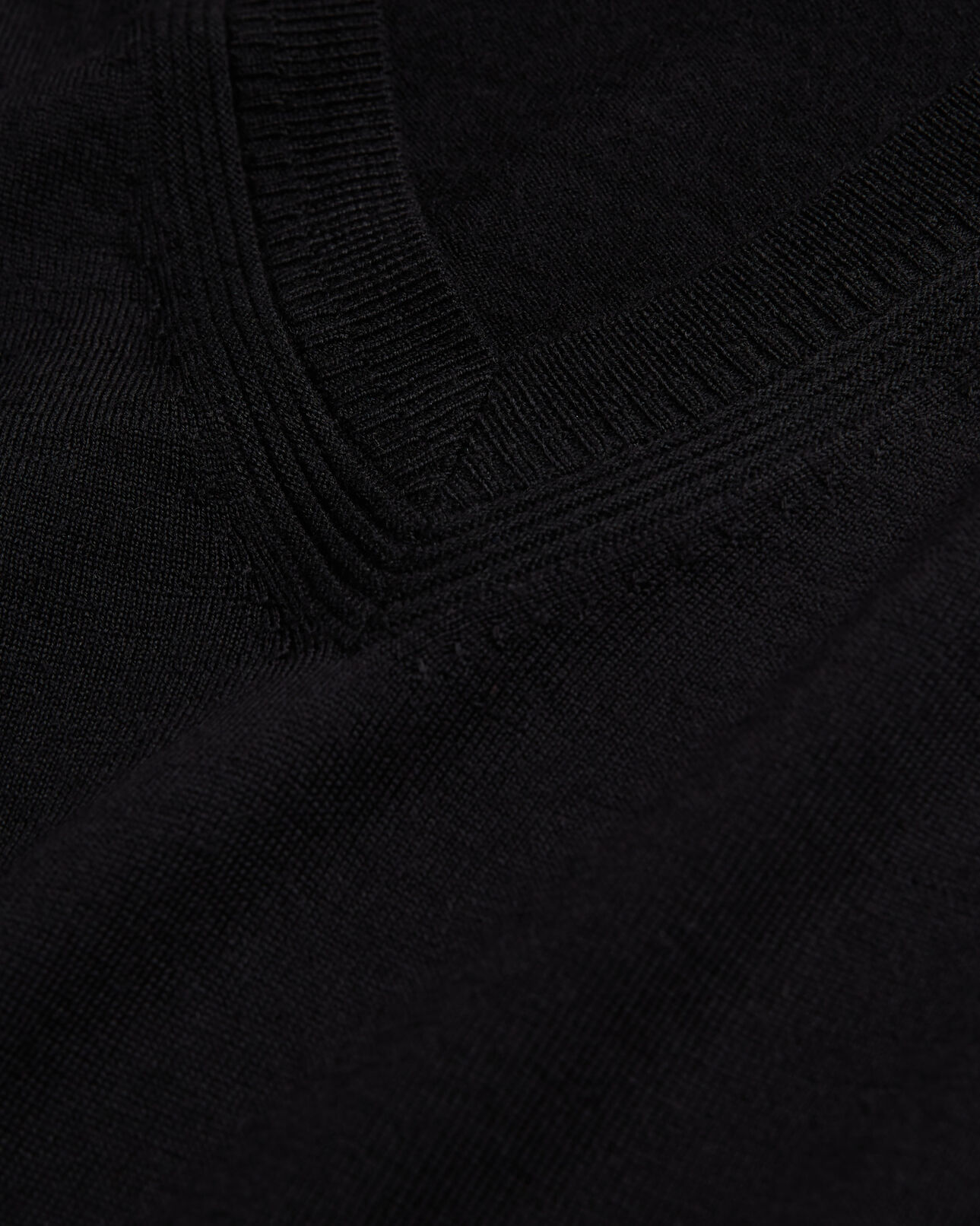 The Kooples DAMEN BLACK schwarzer wollpullover