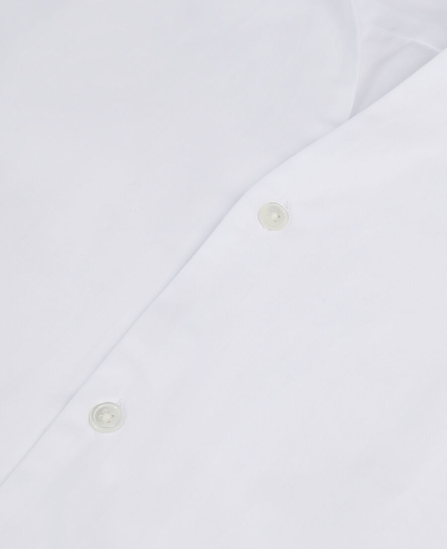 The Kooples H WHITE white poplin formal shirt