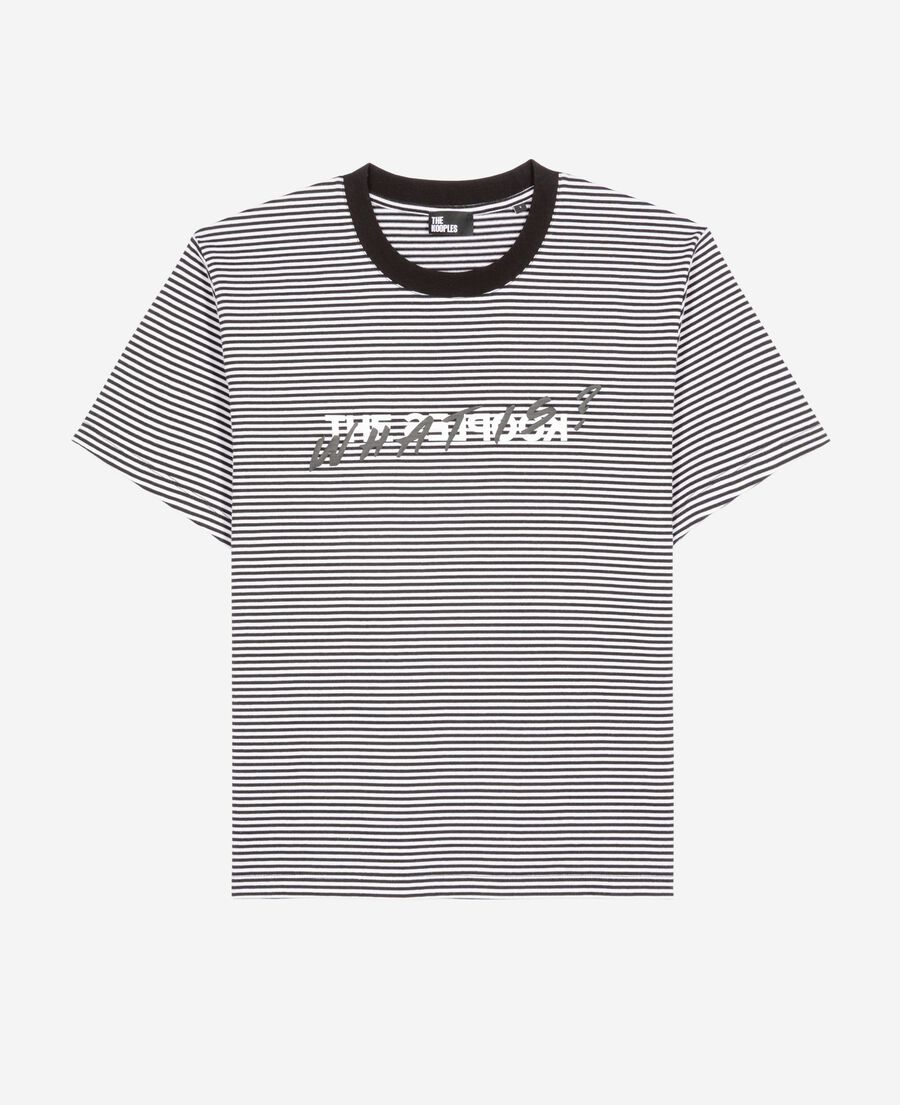 The Kooples MUJER ECRU what is camiseta de rayas crudas