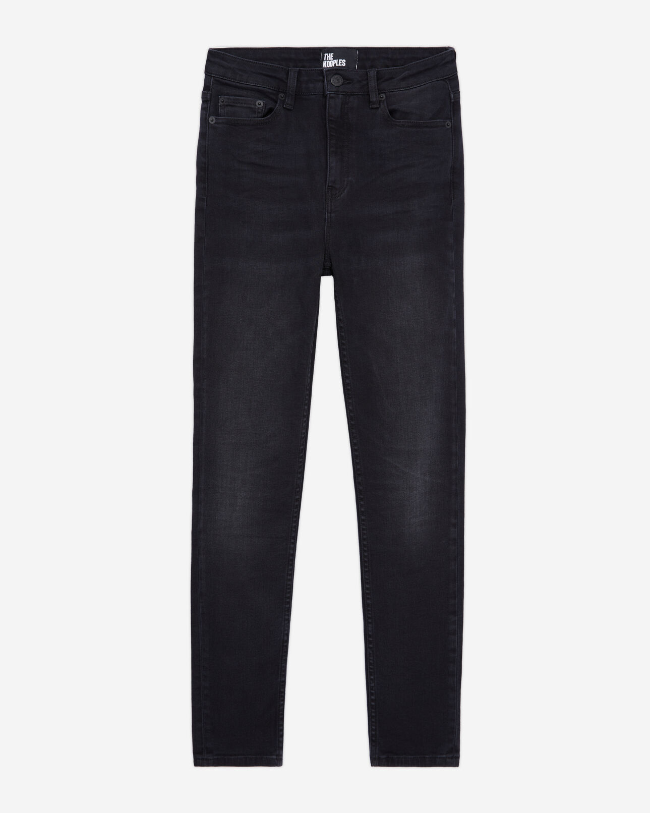 The Kooples DAMEN BLACK schwarze röhrenjeans
