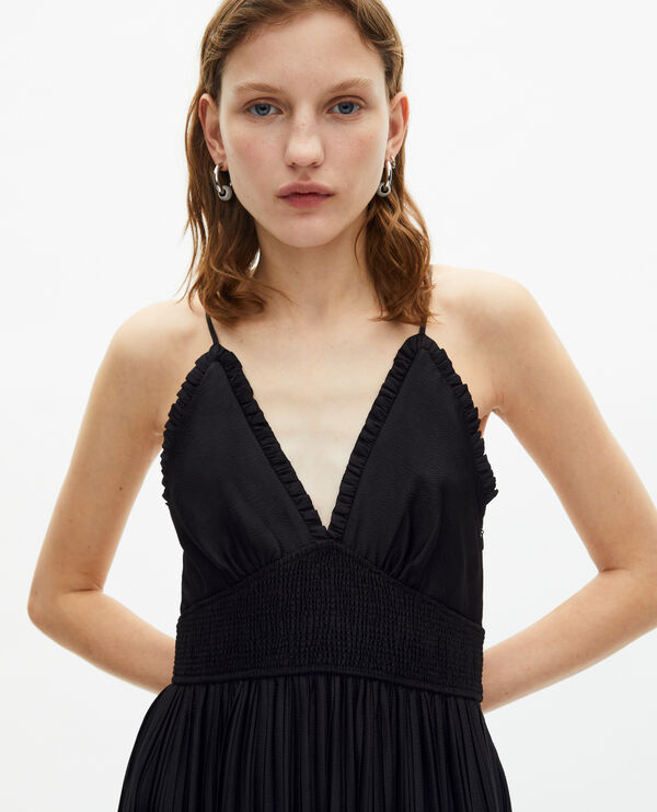 The Kooples WOMEN BLACK long black dress