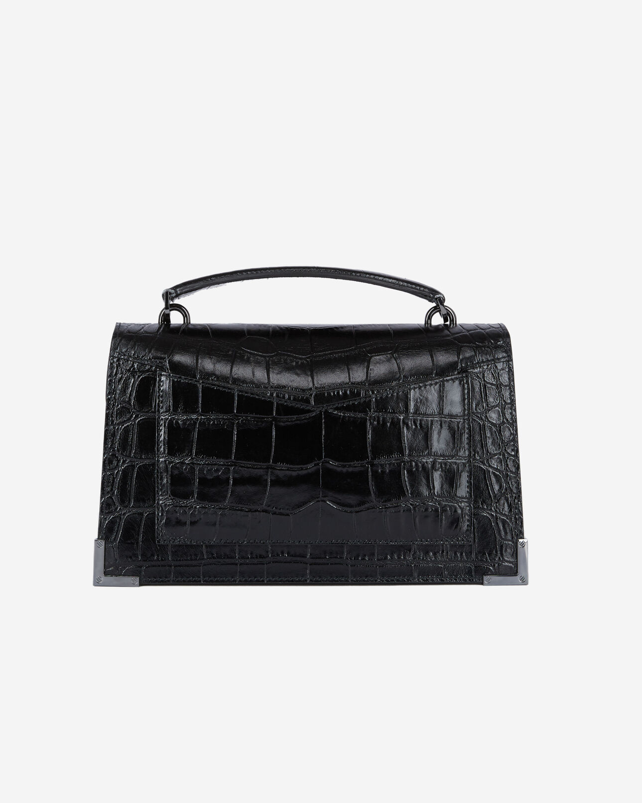 The Kooples WOMEN BLACK medium black emily bag