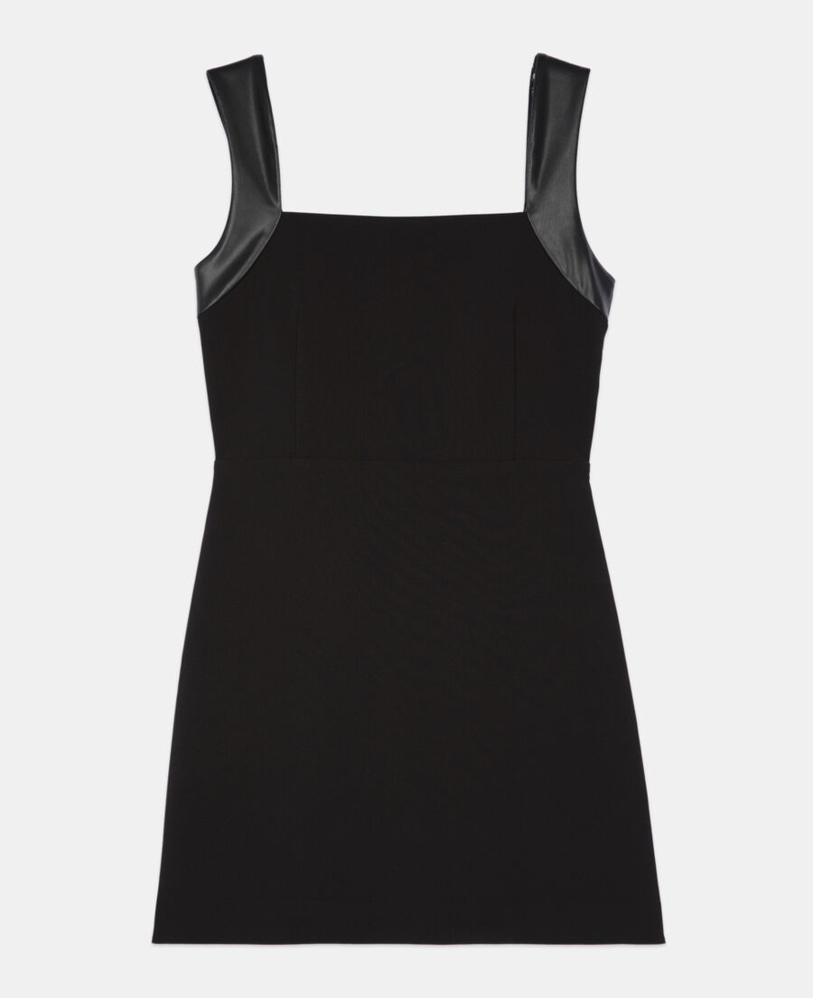 The Kooples FEMME BLACK robe courte noire