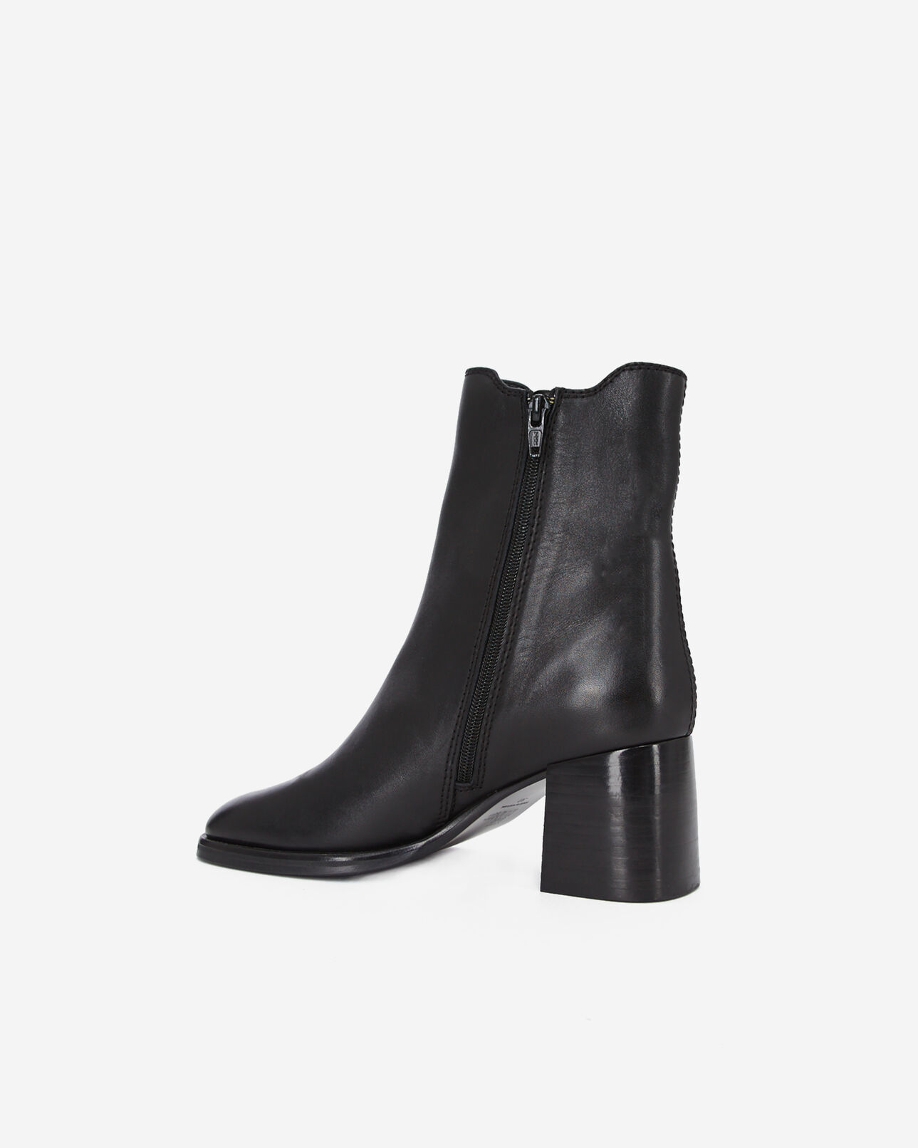 The Kooples MUJER BLACK botas tacón piel negras