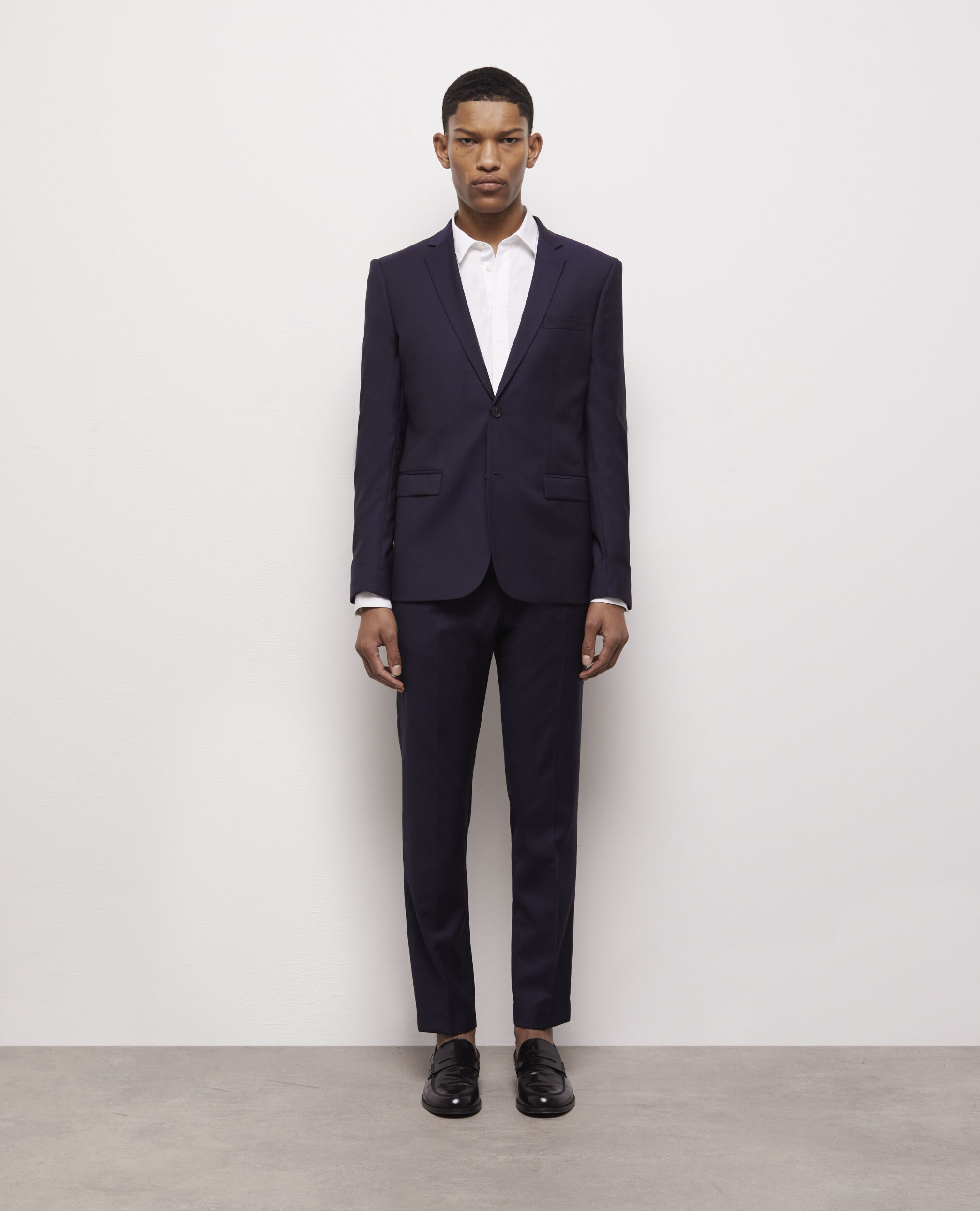Navy formal top jacket