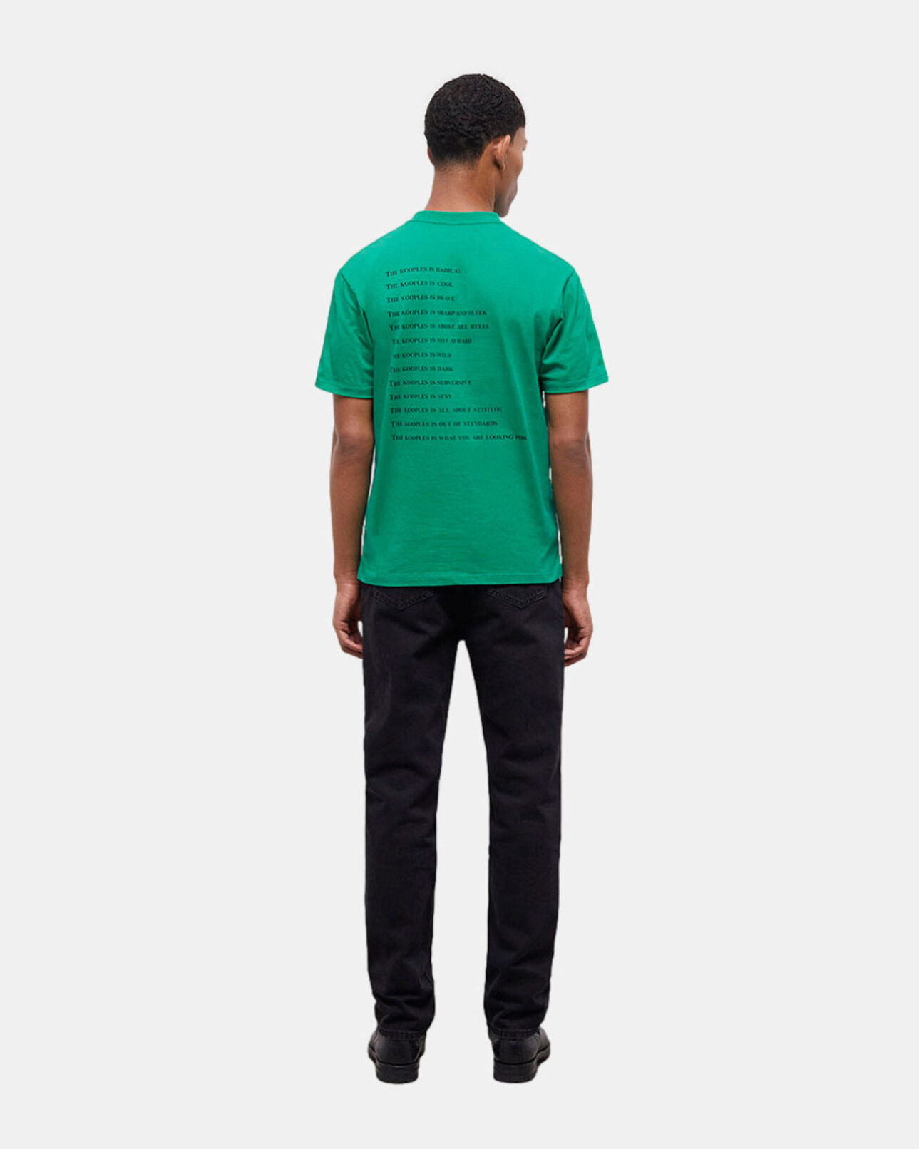 The Kooples HOMBRE GREEN camiseta what is verde para hombre