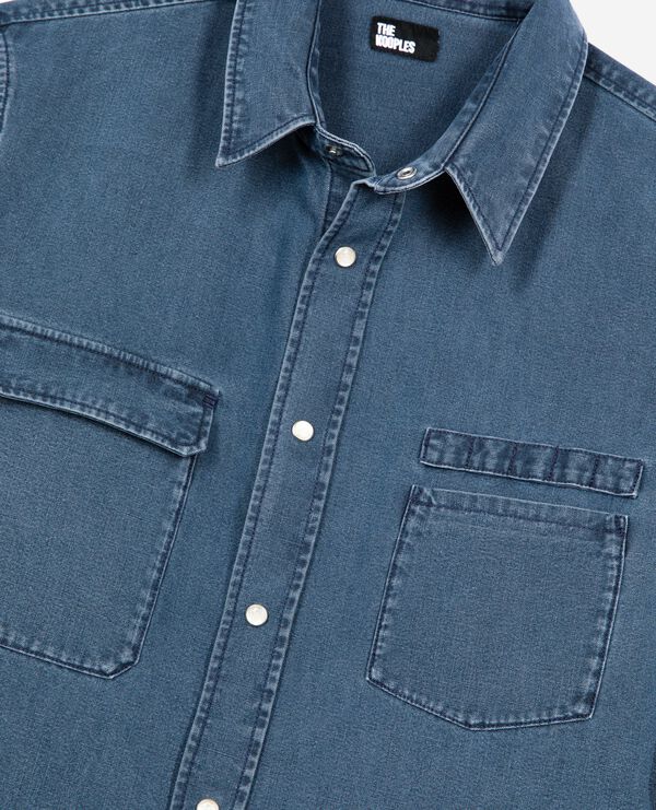 The Kooples MEN STORM denim shirt