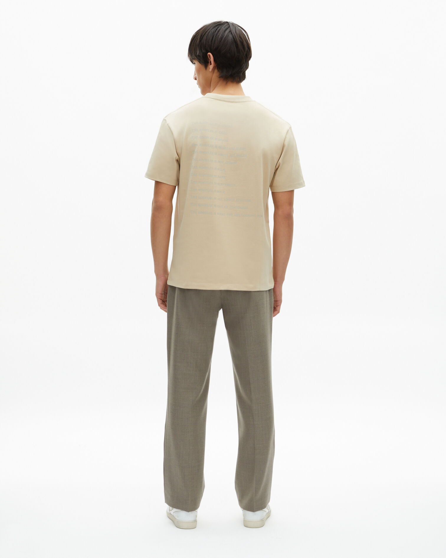 Beige What is T-shirt, BEIGE TAUPE, hi-res image number null