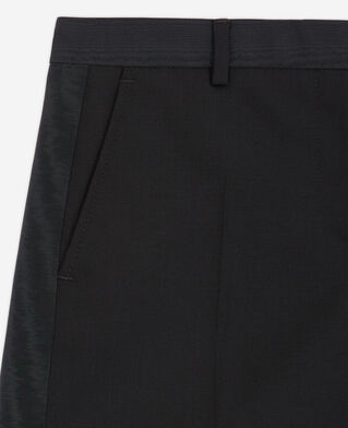 The Kooples FEMME BLACK short en laine noir